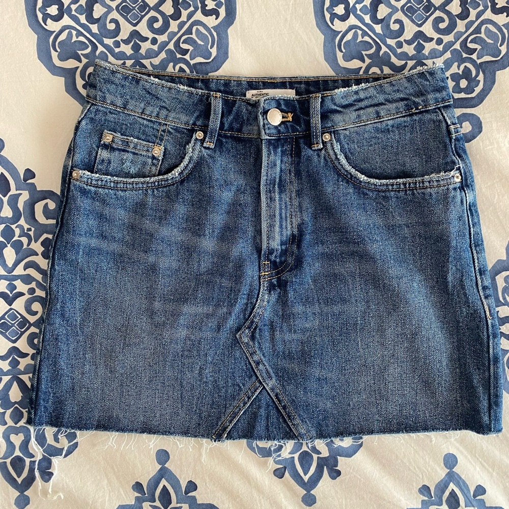 Zara Denim Mini Skirt